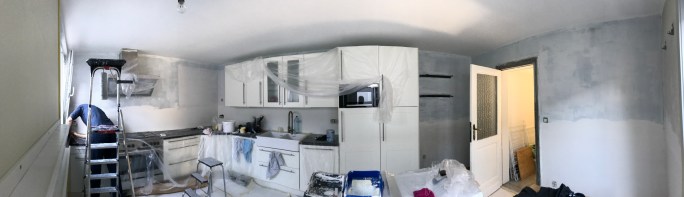 Resultaat na de eerste verflaag